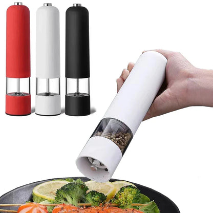 Electric Salt Pepper Grinder With LED Adjustable Coarseness