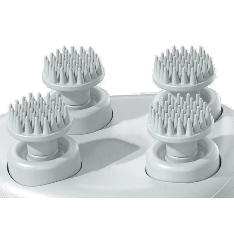 Electric Head Massager USB Rechargeable Scalp Massager Holiday Gift 2026 Deep Tissue Kneading for Neck Back Shoulders