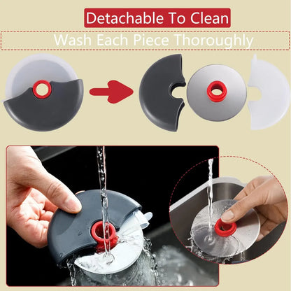 Stainless Steel Roller Cutter for Pizza and Cake Slicing Tool