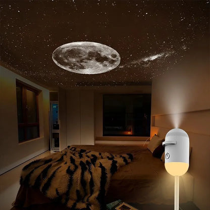 Galaxy Star Projector Night Light 2-in-1 Mood Lamp With Adjustable Brightness Viral Fall 2026 Gift