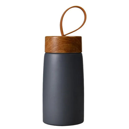260ml Insulated Coffee Mug - 304 Stainless Steel Travel Tumbler, Portable Thermal Flask for Hot Drinks, Mini Water Bottle
