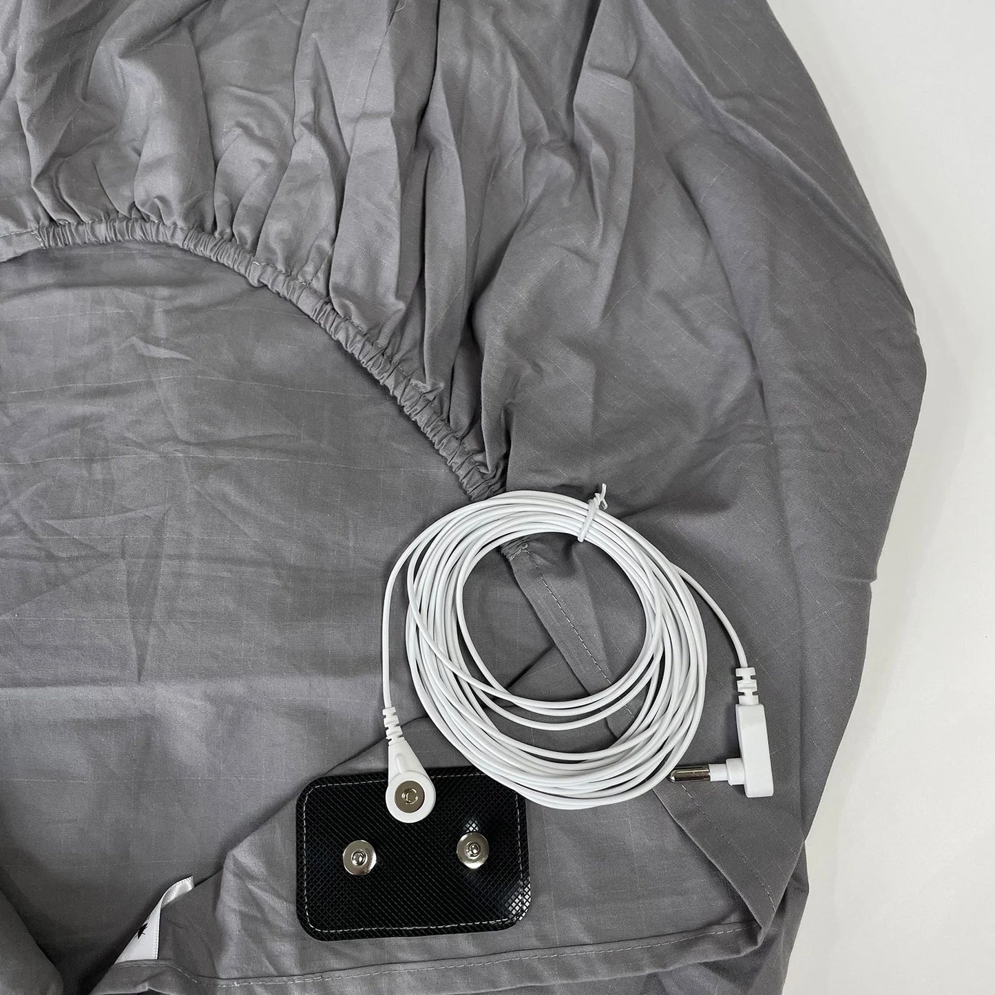 Earthing Fitted Sheet Ten Percent Silver Fiber Grounding