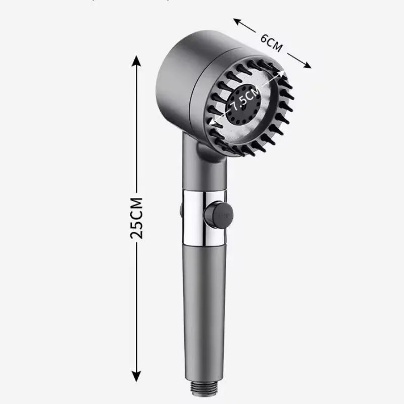 Handheld Shower Head With Three Speed Settings Water-Saving, Easy Install Spring Refresh 2026