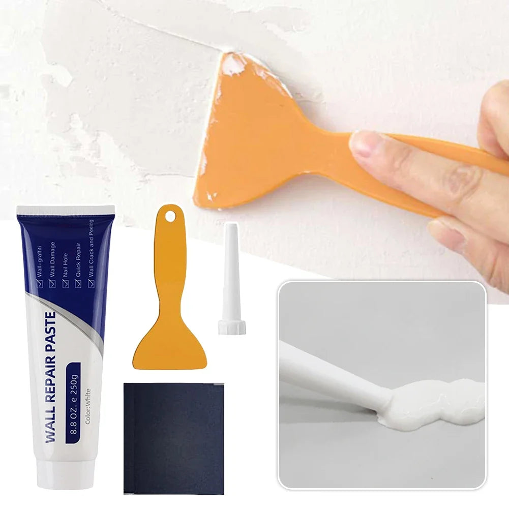 Wall Repair Paste 250g - Multi-Functional Quick-Dry Patch Kit, Easy-To-Use, Strong Adhesion | Fall 2026 DIY Trend