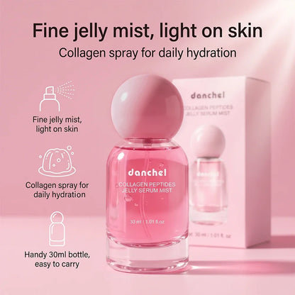 Collagen Peptides 2-in-1 Jelly Serum & Face Mist – Deep Hydration Moisturizing Skin Care Spray 2026