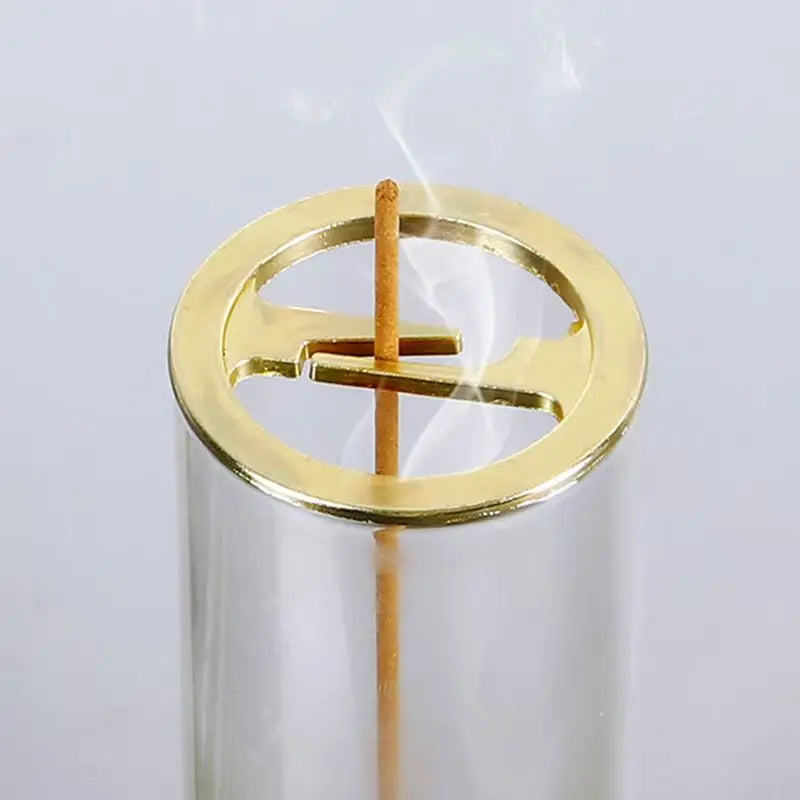 Glass Incense Burner With Removable Ash Catcher Home Decor