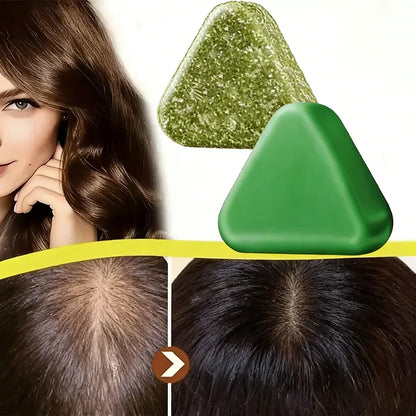 Herbal Shampoo Soap Handmade Hair Care for All Hair Types Oil Control Refreshing Fall 2026 Trend