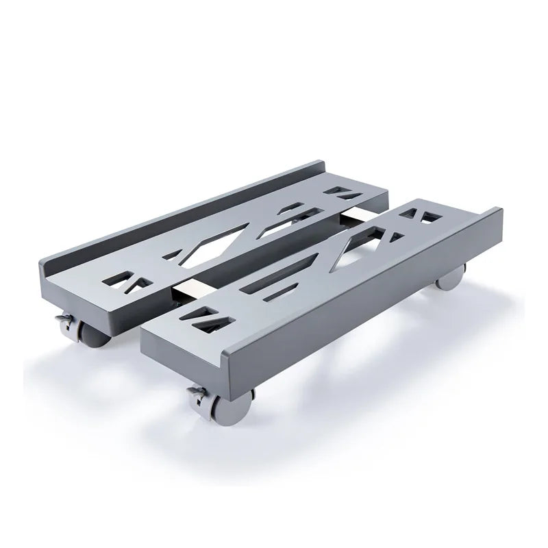PC Tower Stand Adjustable Ventilated Base With Casters