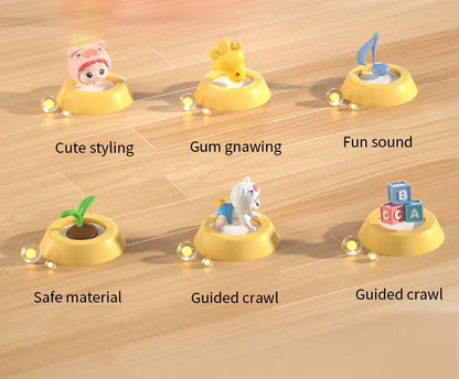 Baby Crawling Guide Toy Newborn Sensory Toys Music Aid