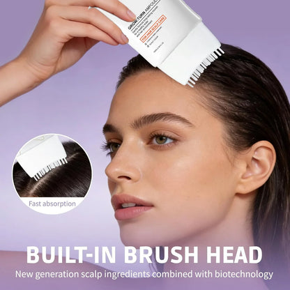 Scalp Serum with Built-in Massager Brush 100ml – Hair Growth Treatment Reduces Hair Loss Repair 2026