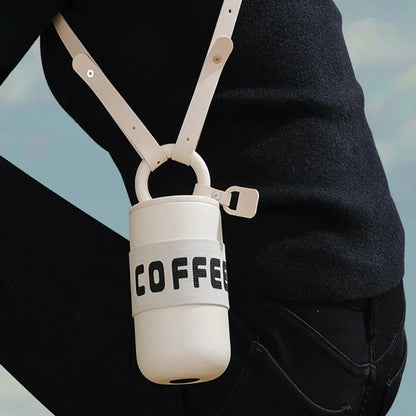 Coffee Travel Mug 304 Stainless Steel 460ml Insulated Tumbler Portable With Handle Fashion Cute Fall 2025
