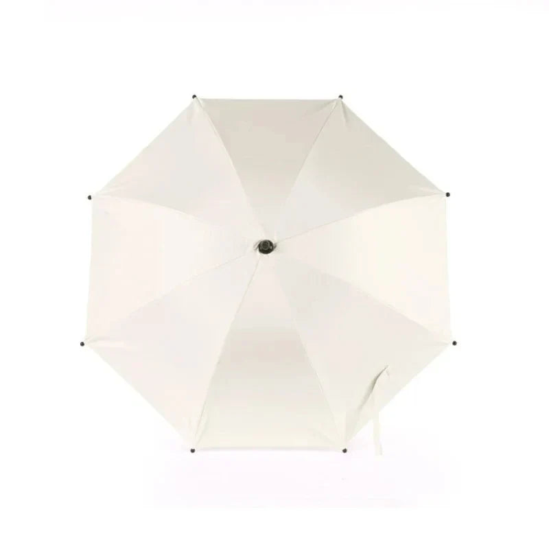 Stroller Umbrella 360 Degree Adjustable Sunshade Canopy Summer 2025 UV Rain Protection Waterproof Compact