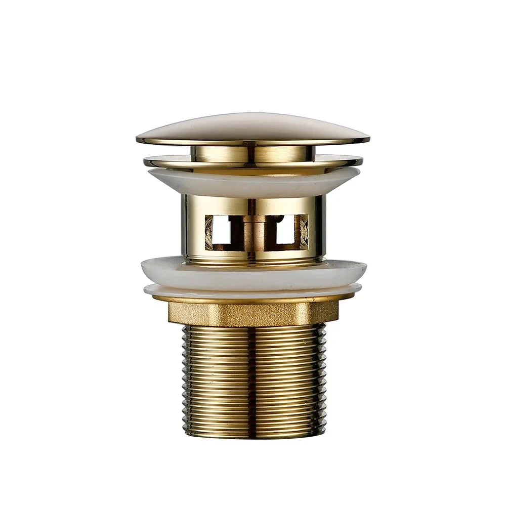 Pop Up Drain Button Sink Stopper Corrosion Resistant Bathroom Accessory For Kitchen Or Bath Modern Renovation 2026