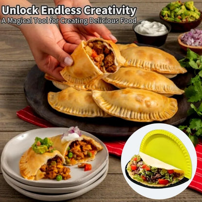 Dumpling Press Manual Dough Mold Empanada Maker Home Baking 2025 Labor Saving Easy To Use Tool