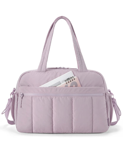 Travel Duffel Bag with Shoulder Strap, Large Capacity Gym & Diaper Bag