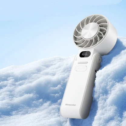 Handheld Fan Foldable Outdoor Cooling 3600mAh Battery 100 Level Turbo Summer 2026