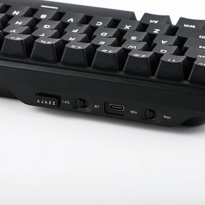 Mechanical Keyboard 68Key Wireless Bluetooth RGB Hall Effect