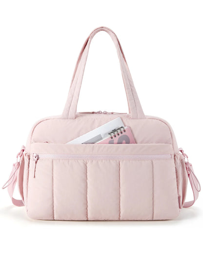 Travel Duffel Bag with Shoulder Strap, Large Capacity Gym & Diaper Bag