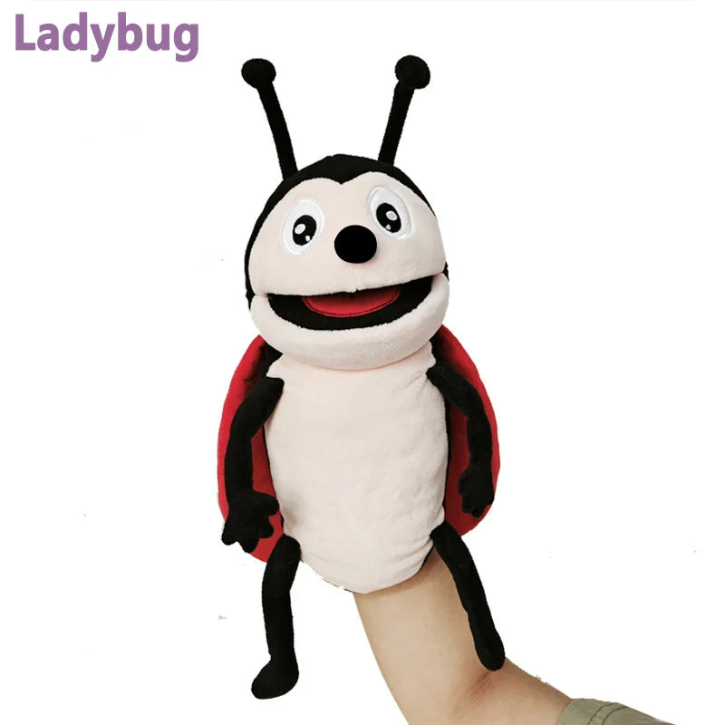 Finger Puppets Insect Plush Hand Puppet Set Kids Educational Cotton Plush Bug Characters Back To School 2025 Gift