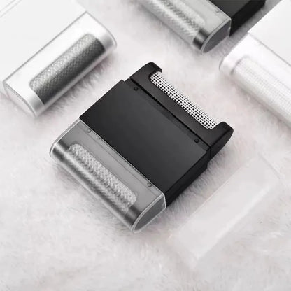 Mini Lint Remover Manual Hair Ball Trimmer - Portable Sweater Shaver for Clothes, Pet Hair & Fuzz Removal Tool