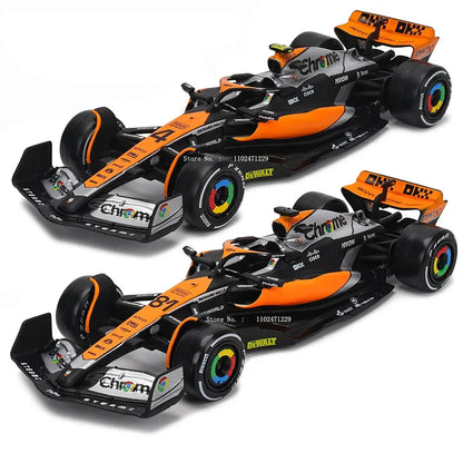 Die-Cast Car 1:43 Scale Formula One MCL60 Replica 2023 Collectible Display Model Fall 2025 Gift