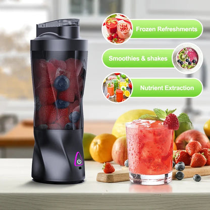 Portable Juicer USB Rechargeable 700ml Smoothie Blender Cup Outdoor Travel Summer 2026 On The Go