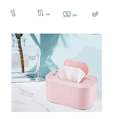 Baby Wipe Warmer Mini Wipe Warmer Dispenser Portable Home Car Nursery Essential Fall 2025 Warm Hygienic Wipes