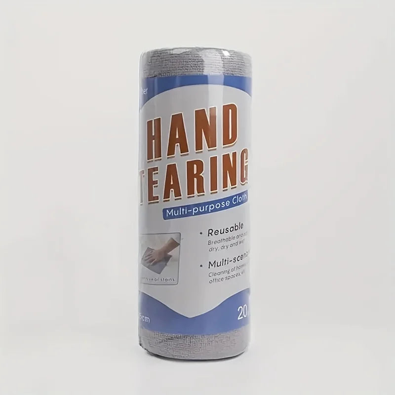 Absorbent Household Cleaning Towel Roll - Versatile Dishwashing & Car Washing Cloth
