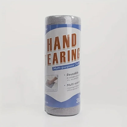 Absorbent Household Cleaning Towel Roll - Versatile Dishwashing & Car Washing Cloth
