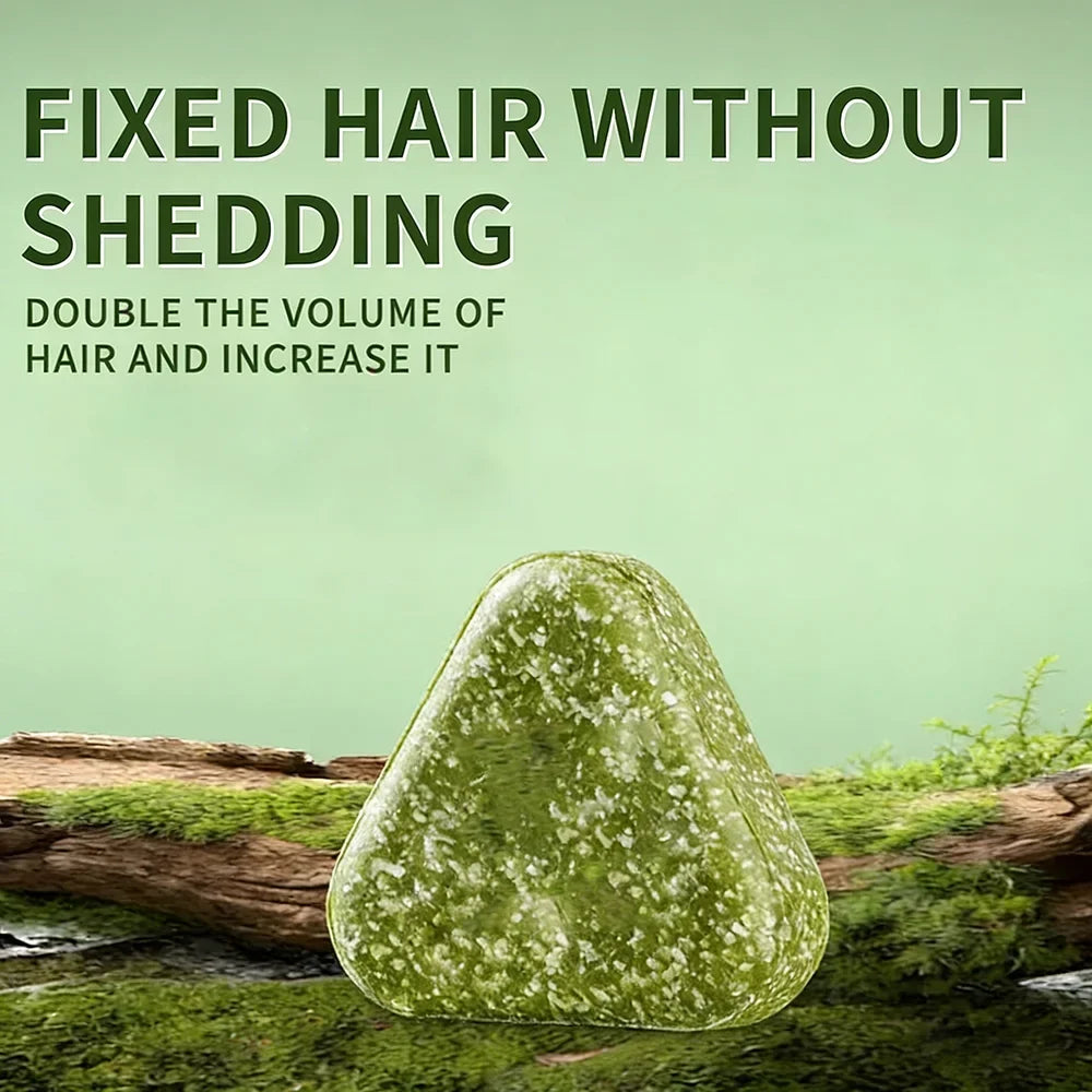 Herbal Shampoo Soap Handmade Hair Care for All Hair Types Oil Control Refreshing Fall 2026 Trend
