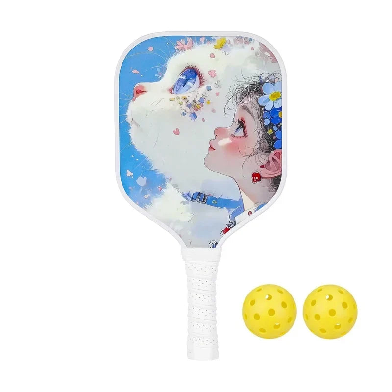 Variant image for USAPA Approved Kid's Pickleball Paddle Set for Ages 8-12, Lightweight Design with Ergonomic Grip and Shock Absorption-16