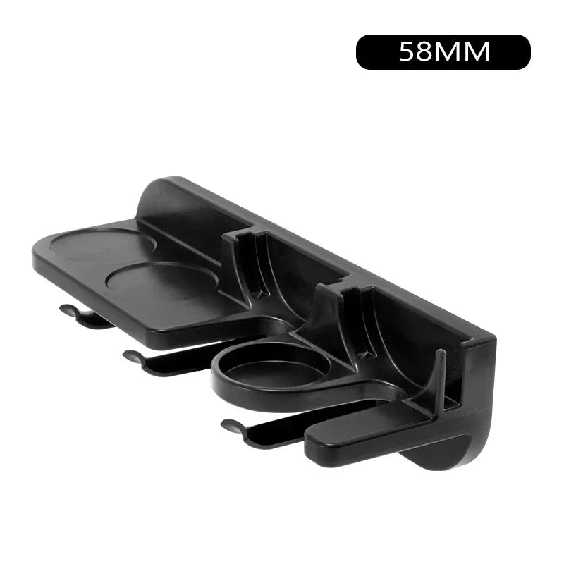 Portafilter Wall Rack Self Adhesive Espresso Holder Fits 51mm 54mm 58mm Coffee Setup Fall 2025 Space Saving Organizer