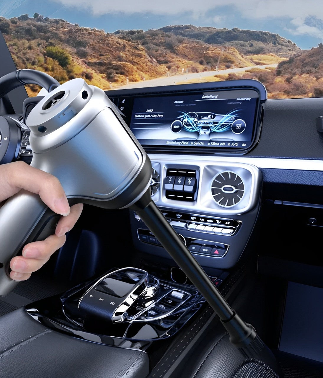 Cordless Car Vacuum Cleaner 95000Pa Portable 4000mAh