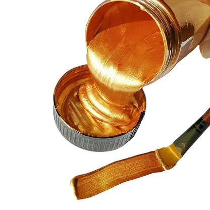 Golden Acrylic Paint Metallic Pearlescent Finish Waterproof Fade Resistant for Gypsum Canvas DIY Craft Supplies Fall 2026