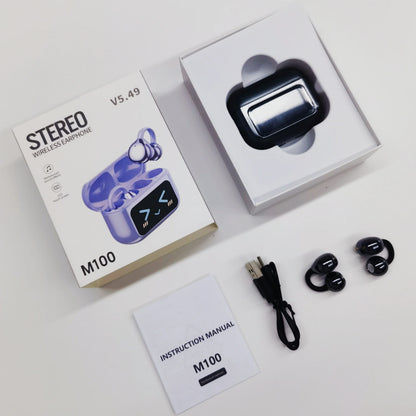 Wireless Translator Earbuds Touch Screen Case 144 Languages