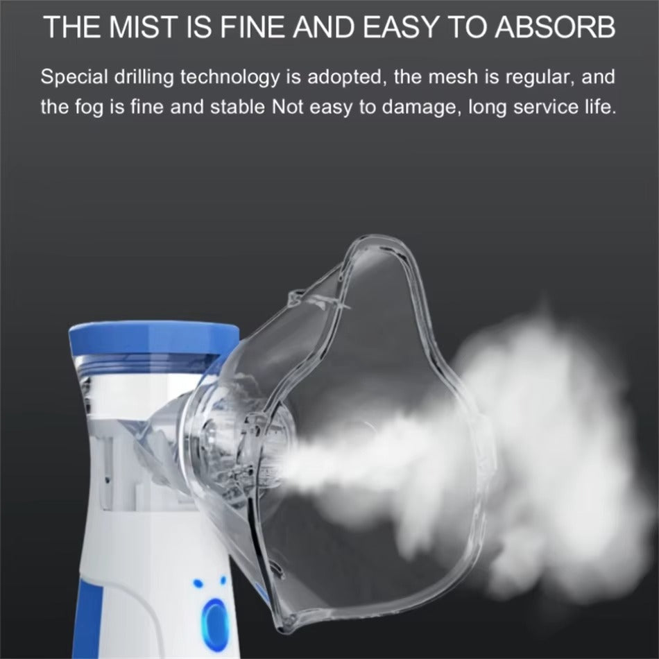 Nebulizer Portable Mini Mesh Nebulizer For Adults And Kids Quiet On The Go Inhaler Back To School 2025
