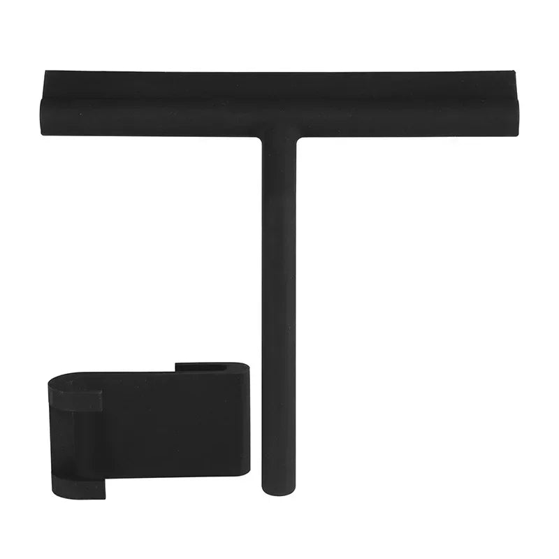 Shower Squeegee Wall Hanger Rubber Blade Bathroom Cleaner