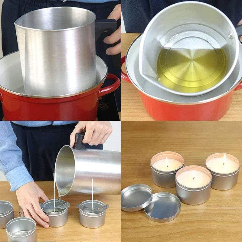 Candle Making Kit Complete DIY Supplies Set Aromatherapy Candle Jars Mould Fall 2025 Beginner Gift