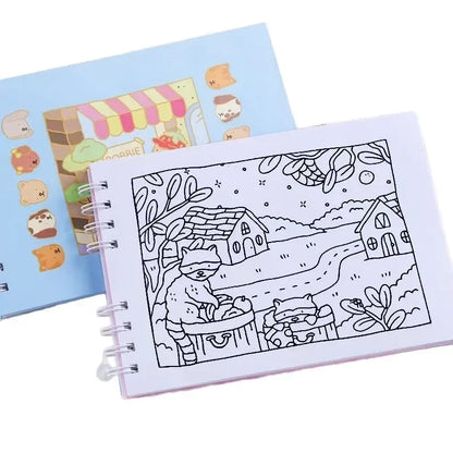 Coloring Book For Adults And Teens Educational Doodle Journal Back To School 2025 Gift Idea