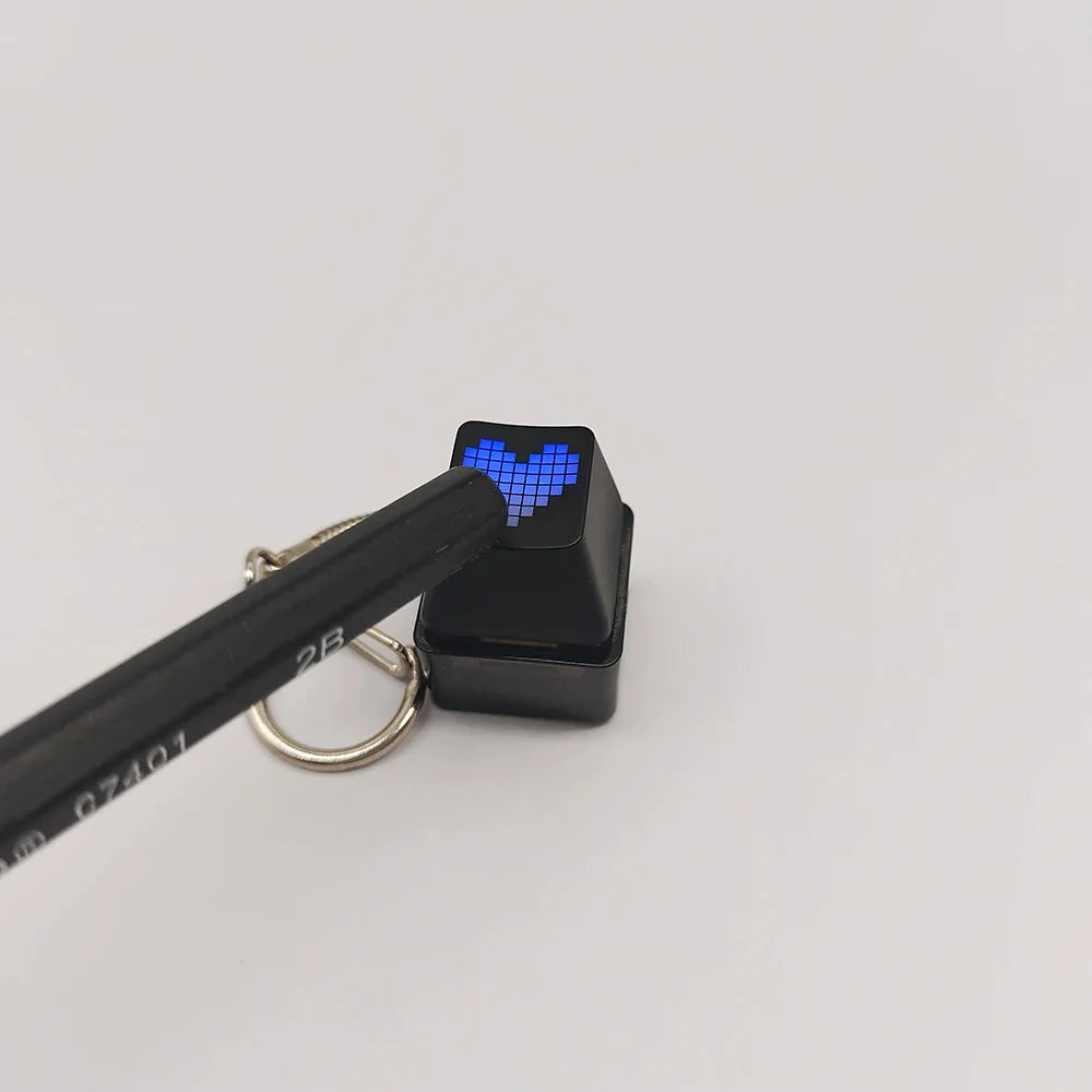 Mechanical Keyboard Keychain RGB Mini Tester Stress Toy