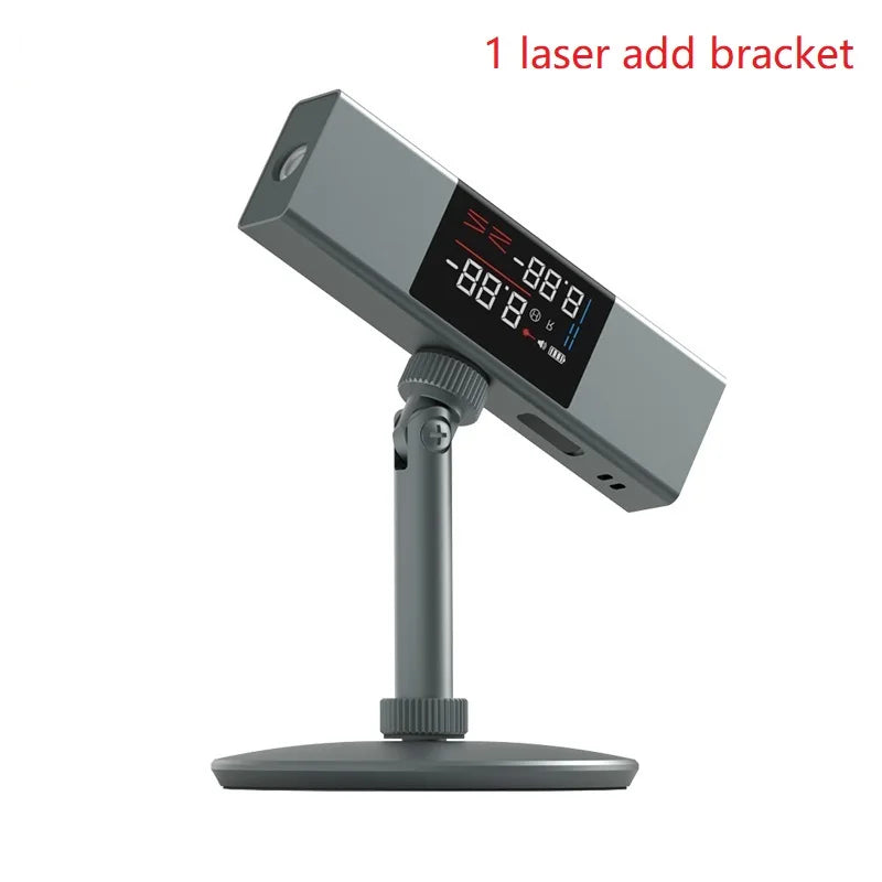 Laser Protractor Digital Inclinometer 2-in-1 Laser Level Ruler Fall 2025 Rechargeable Type C 0.5 Degree Accuracy DIY Use