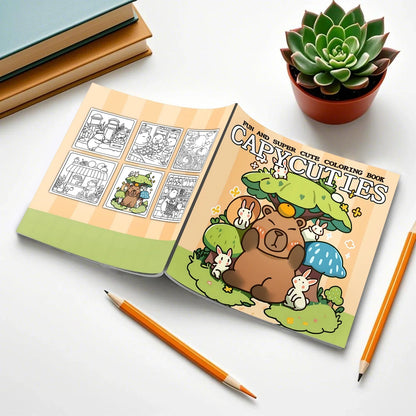 Coloring Book For Adults With Cute Patterns And Easy Drawings Fall 2025 Gift Idea