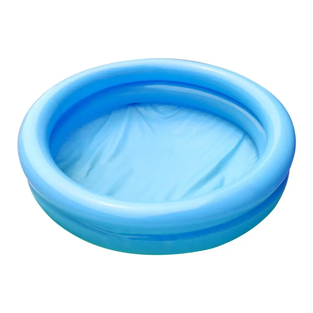 Variant image for Inflatable PVC Garden Pool for Kids 0-3 Years, Round 60x14cm Puncture Resistant Summer Water Play Basin-2