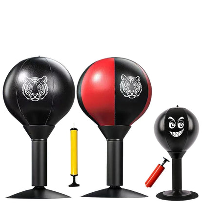 Desktop Punching Bag with Suction Cup - Stress Relief Toys for Kids and Adults