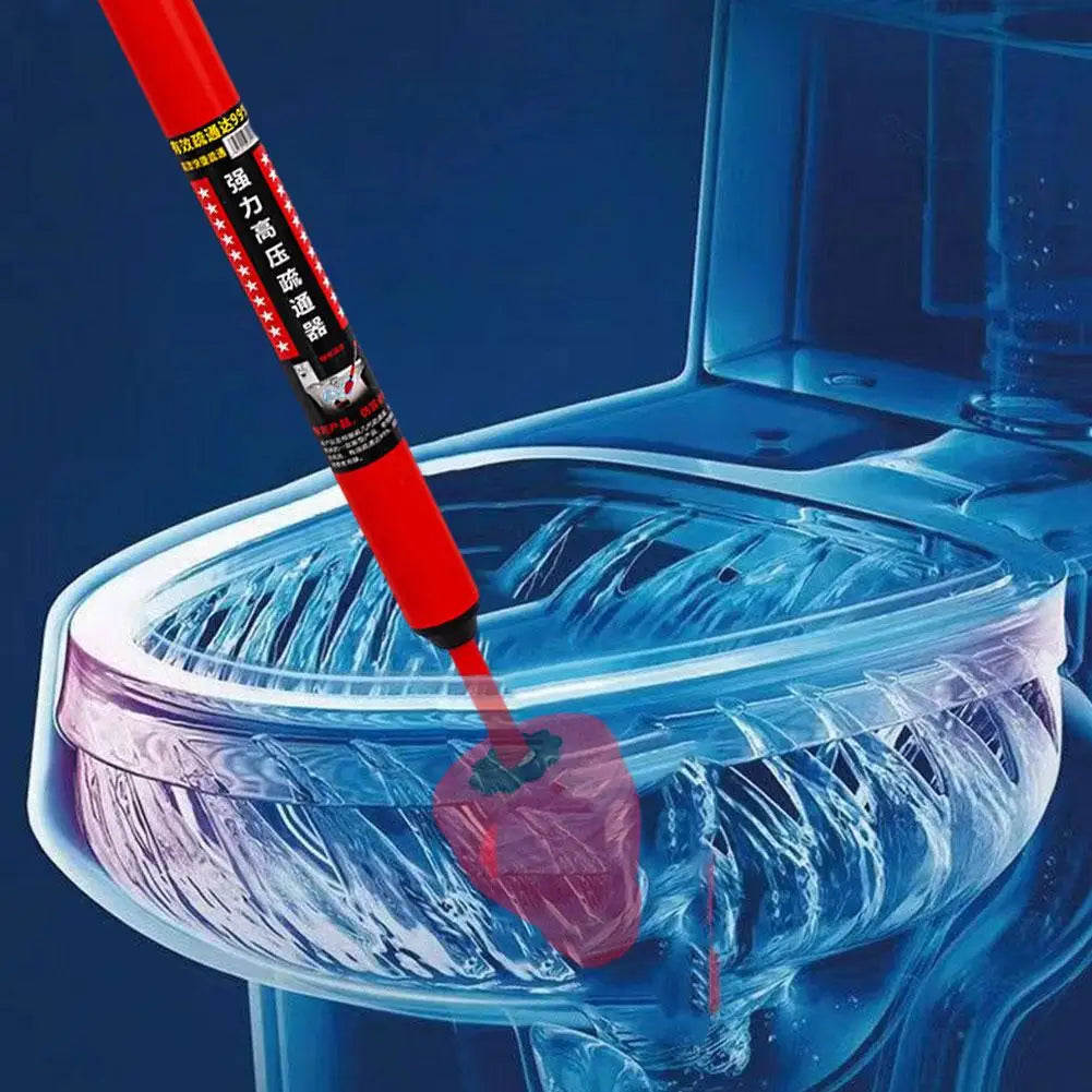 Toilet Plunger High Pressure Silicone One Shot Unblocker Fall 2026 Home Repair Essential