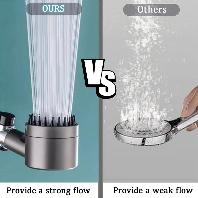 Handheld Shower Head With Three Speed Settings Water-Saving, Easy Install Spring Refresh 2026