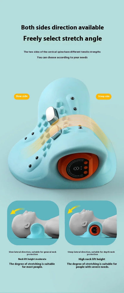 Electric Neck & Shoulder Massager – Battery-Powered Finger Pressure Relief for Muscle Tension 2026