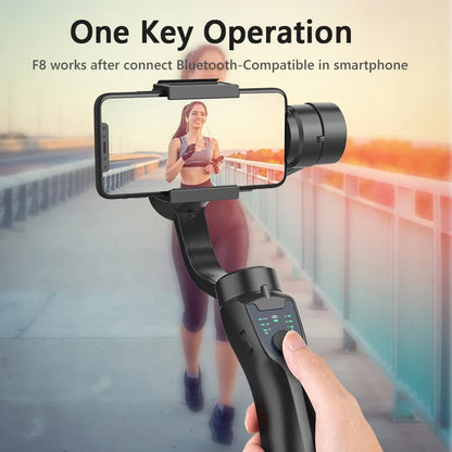 3-Axis Handheld Gimbal Stabilizer with Accessories - Anti Shake Smartphone Video Holder for Android & iPhone