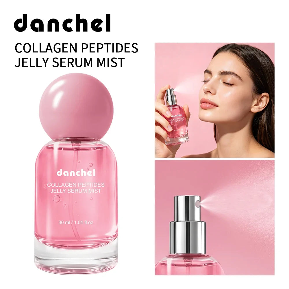 Collagen Peptides 2-in-1 Jelly Serum & Face Mist – Deep Hydration Moisturizing Skin Care Spray 2026