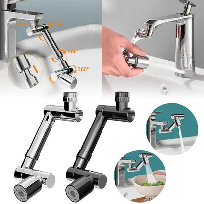 Faucet Extender 360° Swivel Robotic Arm Kitchen Sink Aerator, TikTok Viral Spring 2026 Reduces Splash